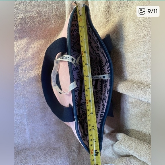 Vintage Juicy Couture Pink Velour Bag - Picture 16 of 16